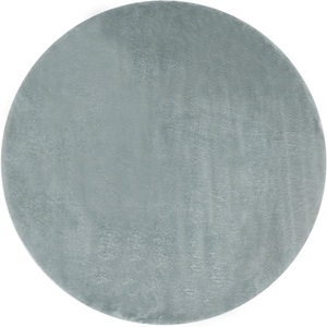 andiamo, Teppich, »Lamm Fellimitat«, Andiamo, rund, Höhe 20 mm, maschinell gewebt, Andiamo Fellteppich »Lamm Fellimitat«, rund, 20 mm Höhe, Kunstfell, sehr weicher Flor, waschbar