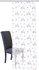 HOME WOHNIDEEN, Vorhang, »EINHORN«, HOME WOHNIDEEN, Schlaufen 1 Stück, HOME WOHNIDEEN Vorhang »EINHORN«, (1 St.), HxB: 245x140