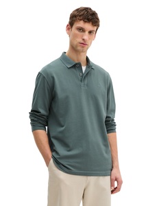 Marc OPolo Langarm-Poloshirt Piqué regular fit aus Bio-Baumwolle mit Elasthan