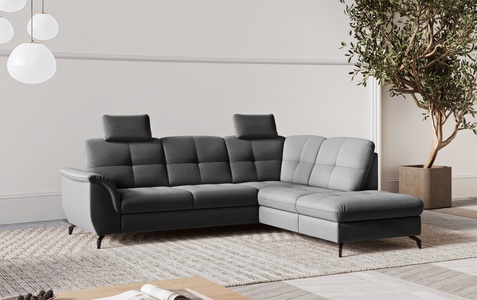 sit&more Ecksofa »Zora L-Form«, wahlweise mit Bettfunktion und Bettkasten