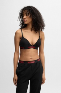 HUGO Underwear Triangel-BH »TRIANGLE SPORTY LOGO«, elastisch