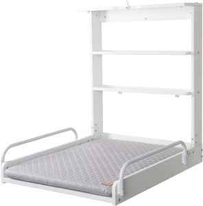 Roba, roba Wandwickelregal „roba Style“, roba® Wickelregal »Style, weiss« bis 15 kg inkl. Wickelauflage 66 cm