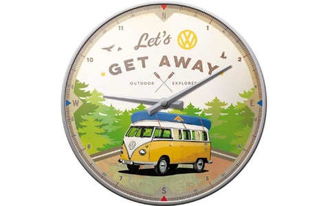 undefined, Wanduhr »Wanduhr VW Bulli«, 