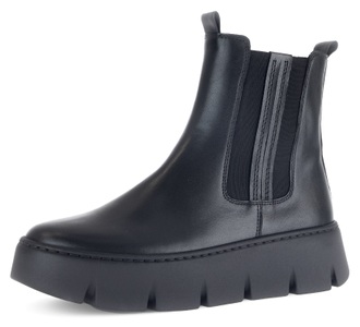 Gabor Chelseaboots , Plateau, Schlupfboots, Stiefelette mit Best Fitting