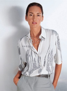 CREATION L, creation L Druckbluse