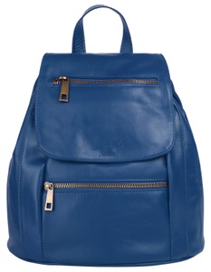 SAMANTHA LOOK, Samantha Look Cityrucksack, echt Leder, Made in Italy, Samantha Look Cityrucksack, echt Leder, Made in Italy