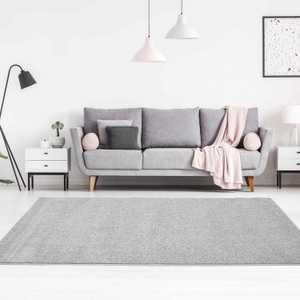 Carpet City, Teppich, »Moda Soft 2081«, Carpet City, rechteckig, Höhe 11 mm, maschinell gewebt, Carpet City Teppich »Moda Soft 2081«, rechteckig, 11 mm Höhe, Kurzflor, Uni-Farben, Weicher Flor