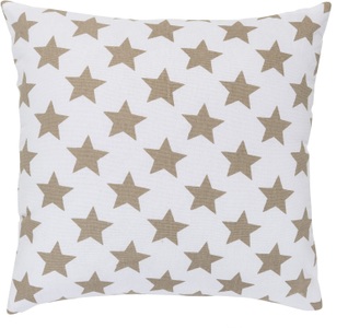 ELBERSDRUCKE, Dekokissen, »STARS ALLOVER«, ELBERSDRUCKE, ELBERSDRUCKE Dekokissen »Stars allover«, Kissenhülle mit Polyesterfüllung mit trendigen Stern-Motiven, 45x45 cm