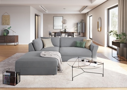 sit&more Ecksofa, inklusive Sitztiefenverstellung