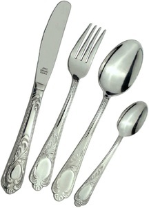 AMIL, AMIL Besteck-Set »8825«, (Set, 24 tlg.), Edelstahl 18/0, hochglanzpoliert, AMIL Besteck-Set, (Set, 24 tlg.), hochglanzpoliert