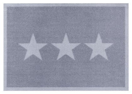 Zala Living, Zala Living Teppich »Sterne«, rechteckig, 7 mm Höhe, Gemustert, Stars, Robust, Pflegeleicht, Eingangsbereich, Waschbar, Rutschhemmend, HANSE Home Fussmatte »Sterne, Türmatte«, rechteckig, 7 mm Höhe, Schmutzfangmatte, Innen und Aussen, Rutschfest, Wetterfest, Waschbar