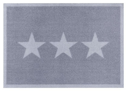 Zala Living, Zala Living Teppich »Sterne«, rechteckig, 7 mm Höhe, Gemustert, Stars, Robust, Pflegeleicht, Eingangsbereich, Waschbar, Rutschhemmend, HANSE Home Fussmatte »Sterne, Türmatte«, rechteckig, 7 mm Höhe, Schmutzfangmatte, Innen und Aussen, Rutschfest, Wetterfest, Waschbar