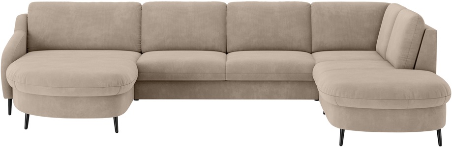 sit&more Wohnlandschaft »Soul U-Form«, wahlweise mit Bett und Bettkasten