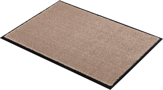 Schöner Wohnen Kollektion, Schmutzfangmatte Miami Schöner Wohnen Kollektion Braun, Schöner Wohnen Teppi Fussmatte , Miami 1688/68 , Taupe , Textil , Uni , 67 cm , rutschfest, schmutzabweisend , 001250044906