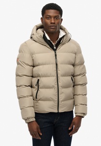 Superdry Steppjacke »HOODED SPORTS PUFFER JACKET«, mit Kapuze