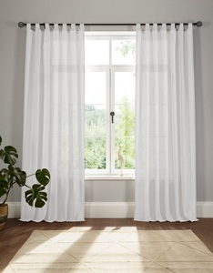 elbgestoeber, elbgestoeber Vorhang »Elbsegel 1«, (1 St.), transparent, basic, monochrom, bis 295 cm Länge, andas Vorhang »Elby 1«, (1 St.), transparent, basic, monochrom, bis 295 cm Länge