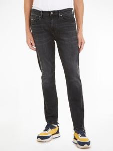 Tommy Jeans Tapered-fit-Jeans »Austim Slim Tapered«, mit Logostickereien