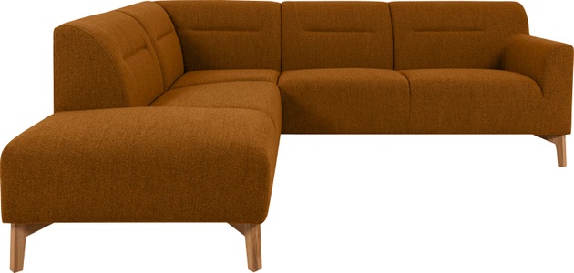 ANDAS, andas Ecksofa »Kiruna«, bequemer Sitzkomfort, mit abgerundeten Armlehnen, 