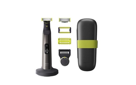 Philips, Philips Elektrorasierer »OneBladePro QP6651/30«, Philips Bartschneider OneBladePro Face+Body QP6651/30