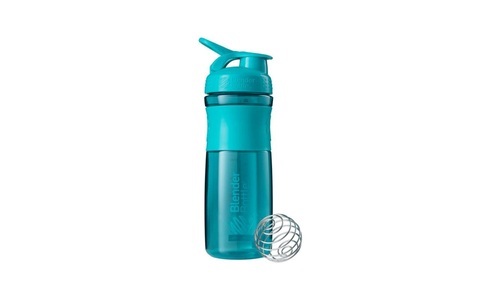 BlenderBottle, BlenderBottle Shaker SportMixer 820 ml Türkis, Blender Bottle Trinkflasche SportMixer Flip 820 ml, Blau