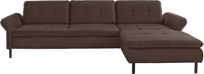 INOSIGN Ecksofa »Birkholm«, incl. Armlehnverstellung, auch in Easy Clean Bezug - mit Wasser zu reinigen