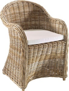 HOME AFFAIRE, Home affaire Sessel »Boston«, locker Sessel »Boston«, Rattan