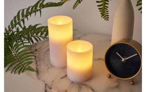 Pauleen, Pauleen - LED-Kerzen Set Cosy Lilac 2 Stück, Pauleen LED-Kerze »LED-Kerzen Set Flieder«