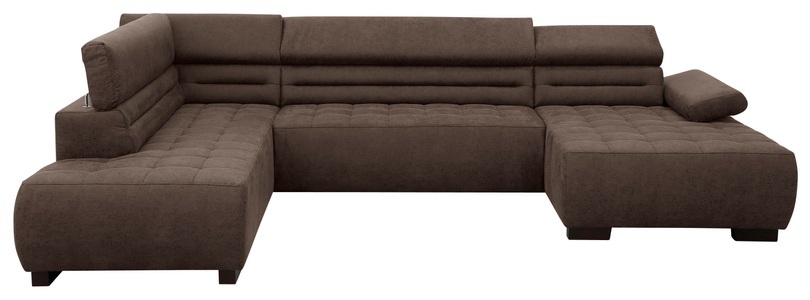 HOME AFFAIRE, Home affaire Wohnlandschaft »Thunder«, Mit Arm- und Kopfteilverstellung, 