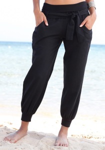 Buffalo, Buffalo Strandhose, Buffalo Strandhose, aus Leinen-Mix, Leinenhose, Sommerhose, Strandmode