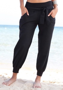 Buffalo, Buffalo Strandhose, Buffalo Strandhose, aus Leinen-Mix, Leinenhose, Sommerhose, Strandmode