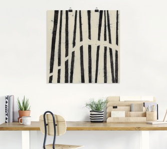 Artland, Artland Wandbild »Hieroglyph I«, Artland Wandbild »Hieroglyph I«, Muster, (1 St.), als Alubild, Outdoorbild, Leinwandbild, Poster, Wandaufkleber