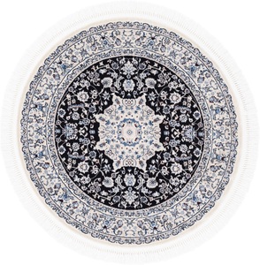 carpetfine Teppich »Nain Diane«, rund, 8 mm Höhe, Kurzflorteppich, Orient Look