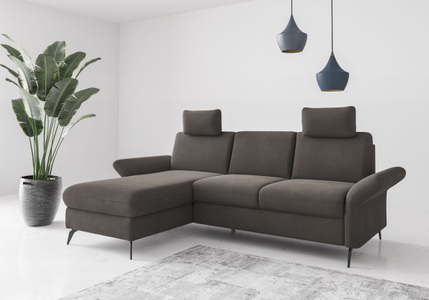 Home affaire Ecksofa »Rochelle«, wahlweise mit Bettfunktion, Bettkasten und Armteilverstellung