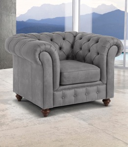 Premium collection by Home affaire Sessel »Chesterfield«, mit Knopfheftung, auch in Leder