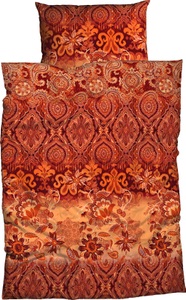 CASATEX Bettwäsche »Suzani«, (3 tlg.), harmonisches Blüten und Paisleydessin