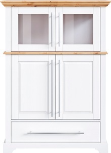 HOME AFFAIRE, Home affaire Highboard »Meliss«, Breite 94 cm, Kiefer massiv, Home affaire Highboard »Meliss«