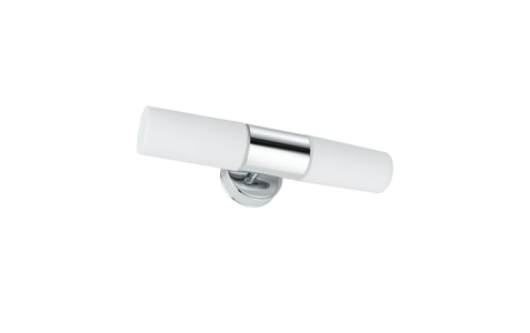 Paulmann, Bad-Wandleuchte LED, Halogen E14 EEK: abhängig v. Leuchtmittel (A++ - E) 40 W Paulmann Lenia 70350 Chrom, Paulmann Wandleuchte »LENIA, 2«, 2 flammig, Leuchtmittel E14 LED wechselbar