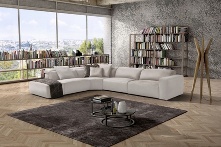 Egoitaliano, Egoitaliano Ecksofa »Beverly«, wahlweise mit elektrischer Relaxfunktion, inklusive Kopfteilverstellung, Egoitaliano Ecksofa »Beverly, extravangantes Designsofa mit erstklassigem Sitzkomfort«, wahlweise mit elektrischer Relaxfunktion, Kopfteilverstellung