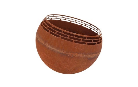 undefined, Feuerschale »Design Feuerball Rostbraun«, esschert design Feuerschale »Feuerball Rostbraun«