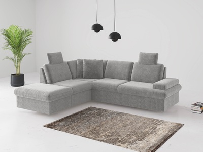 sit&more Ecksofa »Moreno«, mit Armteilverstellung,wahlweise mit Bettfunktion