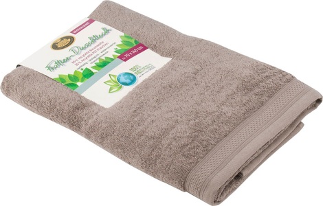 Gözze, Gözze Badetuch »Uni Recycelt«, (1 St.), Gözze Badetuch »Uni Recycelt«, (1 St., Badetuch 70 x 140 cm), Uni Farben, 100% recycelten Materialien