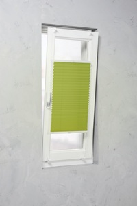 GARESA, GARESA Plissee »SB Plissee mit Klemmträger«, Lichtschutz, ohne Bohren, verspannt, GARESA Plissee »SB Plissee mit Klemmträger«, Lichtschutz, ohne Bohren, verspannt, Plissee in Fixmassen mit Klemmträger, ohne bohren zu befestigen