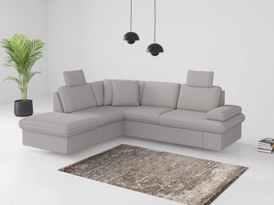 SIT&MORE, sit&more Ecksofa »Moreno«, mit Armteilverstellung,wahlweise mit Bettfunktion