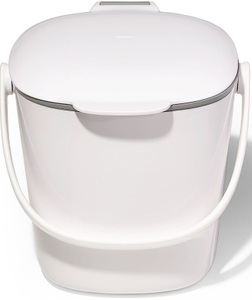 Oxo Good Grips, OXO Good Grips Mülltrennsystem »OXO Good Grips«, 1 Behälter, 2,8 Liter, GG Komposteimer weiss 2.83L