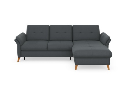 sit&more Ecksofa »Göteborg«, inklusive Sitztiefenverstellung und Federkern, wahlweise mit Bettfunktion und Bettkasten
