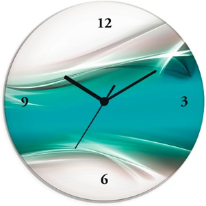 Artland, Artland Wanduhr »Kreatives Element«, Artland Wanduhr »Kreatives Element«, wahlweise mit Quarz- oder Funkuhrwerk, lautlos ohne Tickgeräusche
