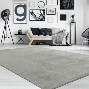 PACO HOME, Paco Home Teppich »Cadiz 630«, rechteckig, 18 mm Höhe, Kurzflor, Uni-Farben, besonders weich, ideal im Wohnzimmer & Schlafzimmer, Paco Home Teppich »Cadiz 630«, rechteckig, 14 mm Höhe, Uni-Farben, besonders weich, waschbar, auch als Läufer erhältlich
