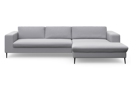 DOMO collection Ecksofa »Modica«, moderne Optik mit grosszügiger Recamiere, frei im Raum stellbar