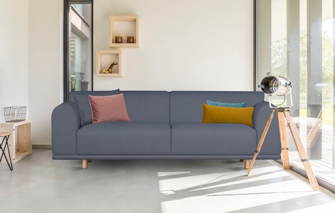 ANDAS, andas 3-Sitzer »Maroon«, in skandinavischem Design, mit losen Kissen, andas 3-Sitzer »Maroon«, in skandinavischem Design, mit losen Kissen