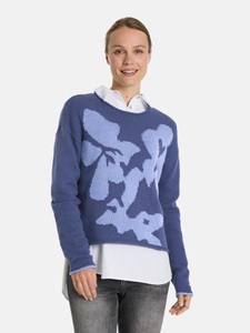 Lieblingsstück Strickpullover »SaraiL« mit Blumenmuster